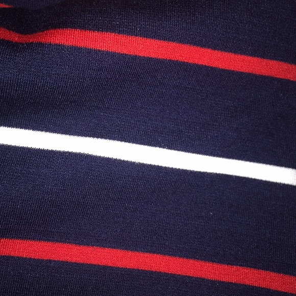 Striped Zip-Up Pencil Skirt - Picture 3 of 3